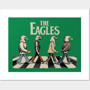 the eagles band retro Posters and Art